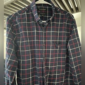 Men’s Banana Republic Luxe Flannel - size Large slim fit